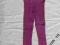 H&amp;M legginsy z dzianiny fiolet roz 104 cm