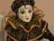 ELEGANCKA LALKA PORCELANOWA PIERROT