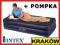 MATERAC DMUCHANY Welurowy + POMPKA Intex 66706