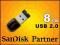 PENDRIVE SANDISK CRUZER FIT 8GB 8 GB MINI NANO