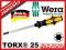 Wkrętak przykręcania, dłutowania TORX WERA T 25