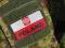 IR/IFF Naszywka  POLSKA FLAGA A1 FC