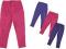 LEGGINSY SPODNIE RURKI różowe ~ 98 cm