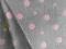 Polar minky żakard ( dwustronny ) szaro różowy