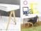 PROJEKTOWE LOVE vintage DESK scandinavian DREWNO!