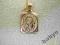 Złoty MEDALIK MATKA BOSKA ,chrzest, komunia!!