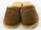 Pantofle Kapcie Laczki Klapki Męskie Skóra r.40