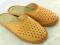 Pantofle Kapcie Laczki Klapki Męskie Skóra r.40