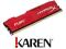 Pamięć HyperX DDR3 4GB 1866MHz CL10 FURY Red