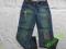 Spodnie jeansowe z naszywkami DEMO r. 146