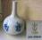 PORCELANOWY KOBALTOWY WAZON