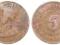 Mauritius - moneta - 5 Centów 1922
