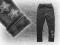 GRUBE LEGGINSY NA FUTERKU ROZMIAR 98/104