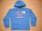 NIEBIESKA BLUZA Z KAPTUREM DUNNES  ROZM. 158-164