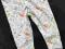 NEXT*CUDNE LEGGINSY KWIATY MOTYLE CEKINY*IDEAŁ*98
