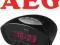 7227 RADIO BUDZIK DUŻE CYFRY AEG OKAZJA !!!!!!!!
