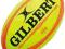 Gilbert Rugby OMEGA 4 - piłka meczowa FLUORO