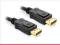 Delock Kabel Displayport M/M 2m Gold