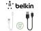 BELKIN Kabel Lightning iPhone 5 5S 5C 15 CM