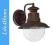 Life4Home Kinkiet Marine-rdzawy IP44 60W 25326