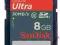 KARTA SANDISK ULTRA SDHC 8GB - NOWA! 8 GB F.VAT
