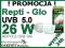 Lepsze Repti Glo 5.0 26W  REPTILE UVB 100 25W  HIT