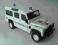 LAND ROVER DEFENDER POLICJA BBURAGO DIE CAST 1:50