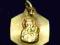 Złoty medali z MATKĄ BOŻĄ 14K TANIO