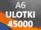 Ulotki A6 45000 szt.+PROJEKT -DOSTAWA 0 zł- ulotka