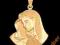 złoty medalik z Maryją pr585 GRATISY