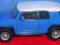 Welly Toyota FJ Cruiser niebieski 1:34