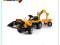 TRAKTOR SMOBY 33389 MAX Z PRZYCZEPĄ I KOPARKĄ 24H