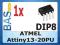 Atmel ___ ATtinny13-20PU ___ DIP8