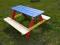 Drewniany stolik dziecięcy ogrodowy PICNIC Atest