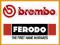 TARCZE BREMBO KLOCKI FERODO RENAULT KANGOO 258MM