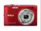 Nikon Coolpix S2800 czerwony  20,1M,5xOZ,720
