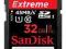 SANDISK Extreme HD Video SDHC 32GB