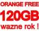 INTERNET NA KARTE ORANGE FREE LTE 120GB DO 10.2015