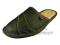 Pantofle papcie klapki męskie skóra czarne r 40