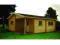 DOMEK LETNISKOWY DREWNIANY DOM NA DZIAŁKĘ 44m2