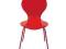 ZESTAW 2 CZERWONYCH KRZESEŁ NEPTUN C3
