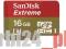 Sandisk microSD EXTREME 16GB 60 MB/s CLASS10 UHS-I