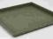 Blaszana taca warsztatowa 45 x 45 cm z wojska