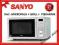 Kuchenka Mikrofalowa SANYO - GRILL INOX TERMOOBIEG