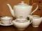 BAVARIA ELFENBEIN SERWIS PORCELANA ZŁOTO 7os