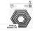 Wykrojnik X-CUT Nesting Dies Hexagons Sizzix W-wa