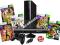 XBOX 360 SLIM 500GB+PAD+KINECT+29 GIER 4CONSOLE!