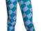 SUPER MODNE legginsy w ROMBY  104 cm