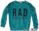 Bluza z zamkami R.A.D rich all days  158 morski