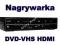 NAGRYWARKA DVD/VHS Combo DV(iLink) DiVX USB HDMI